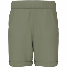 Elastic hem Name It Oil Green Viking Long Shorts