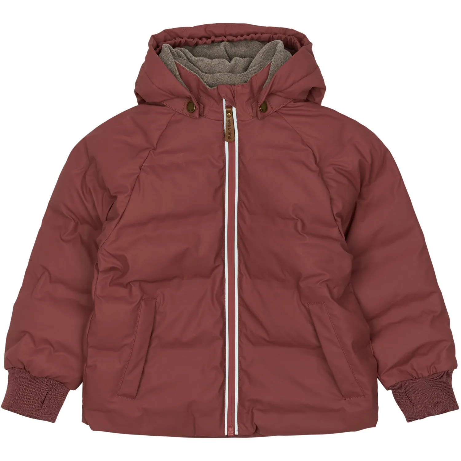 Mikk-Line Apple Butter PU Puff Jacket Rec. coordinating piece