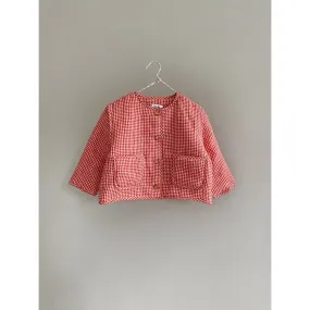 Lalaby Cherry Check Frey Jacket Smart Wear