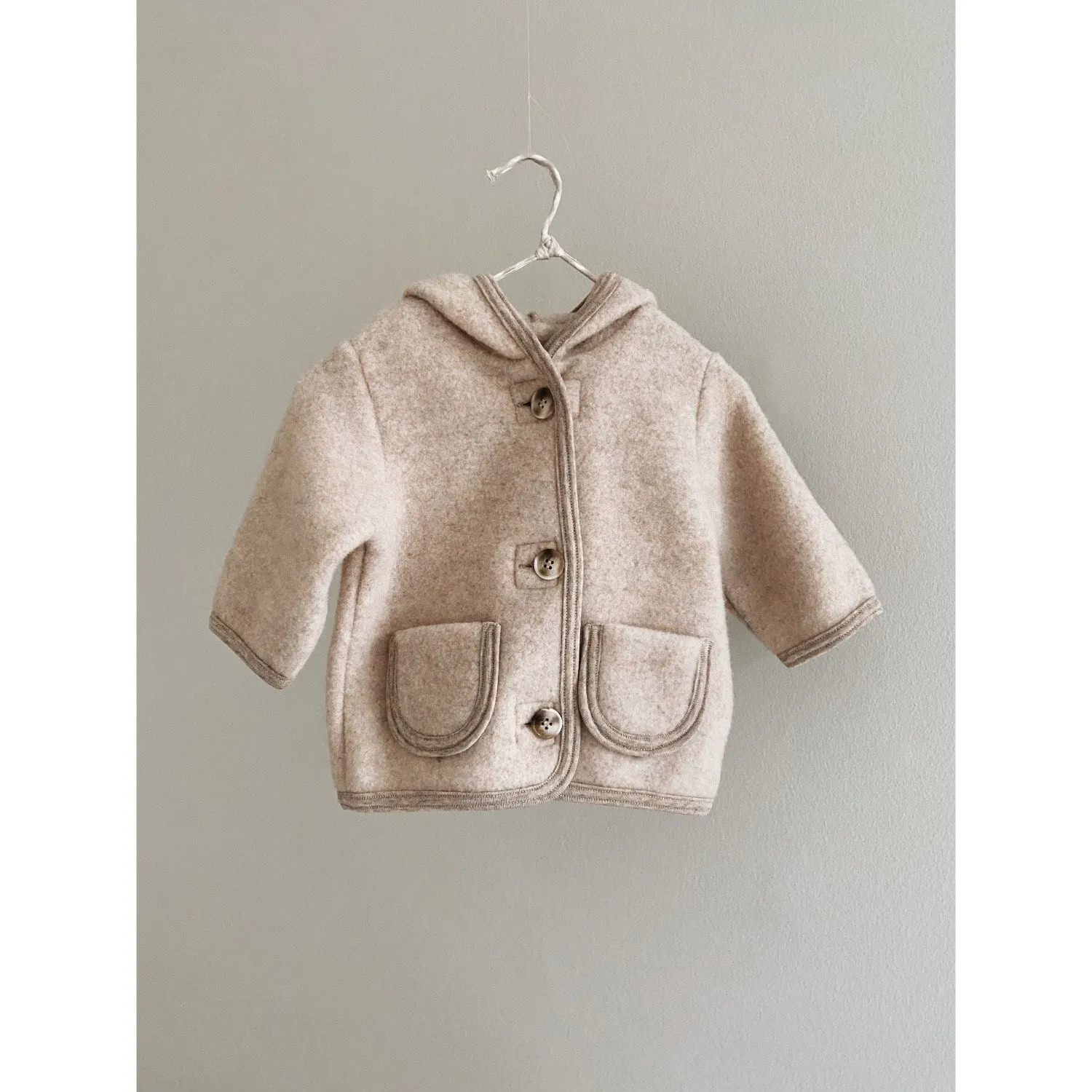 Lalaby Oat Babar Jacket ElasticWaistband