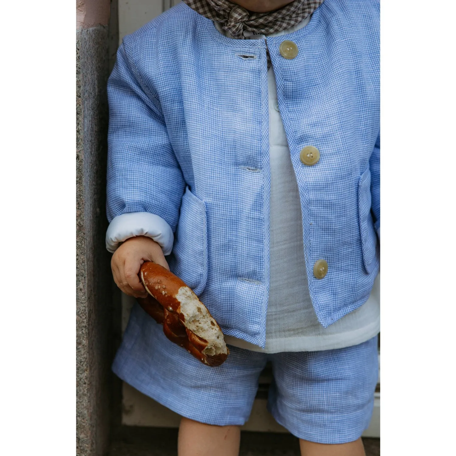 Frictionless Cuffs Lalaby Pepita Check Frey Jacket