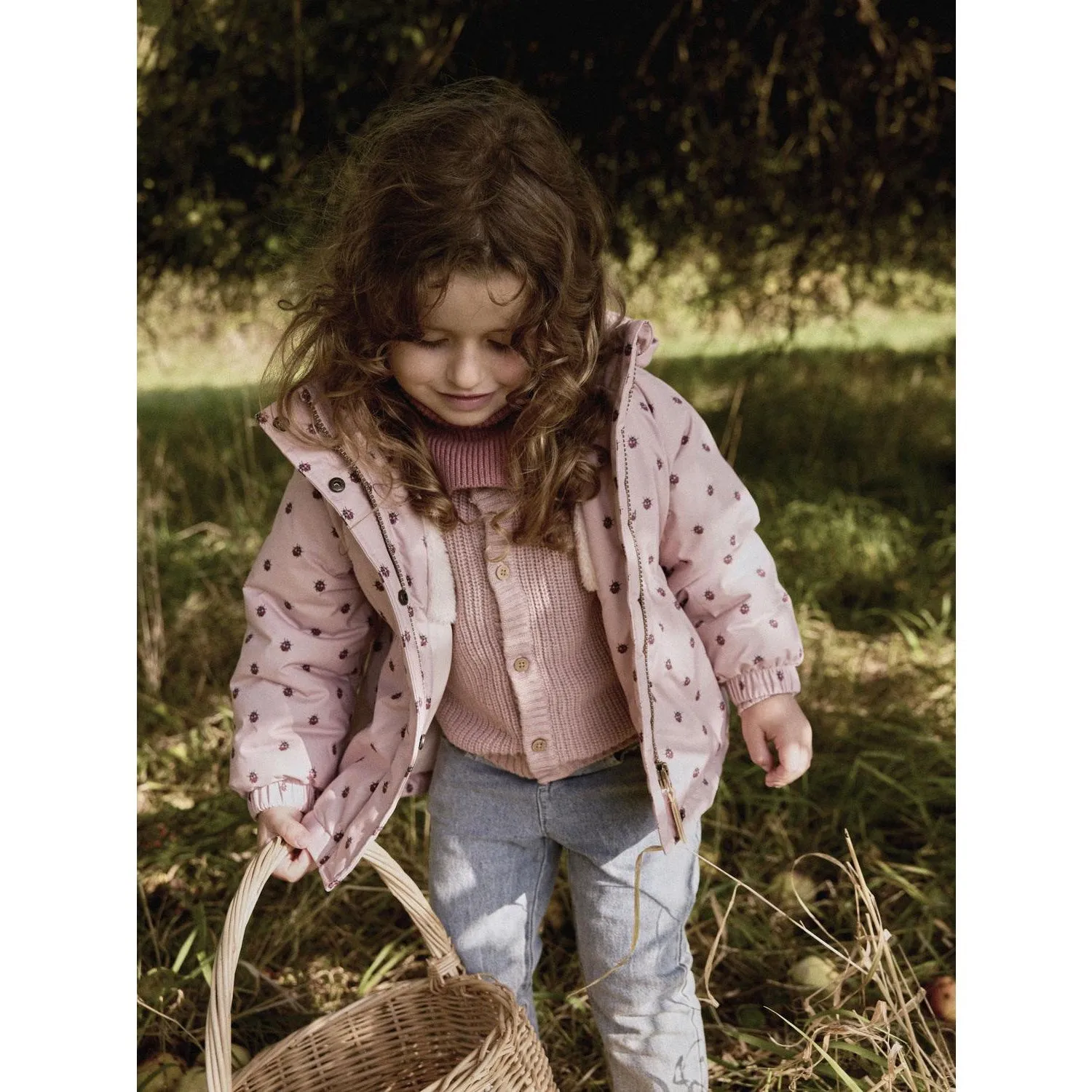 Walk Lil'Atelier Misty Rose Nmflasnow05 Jkt Aop Fo Lil