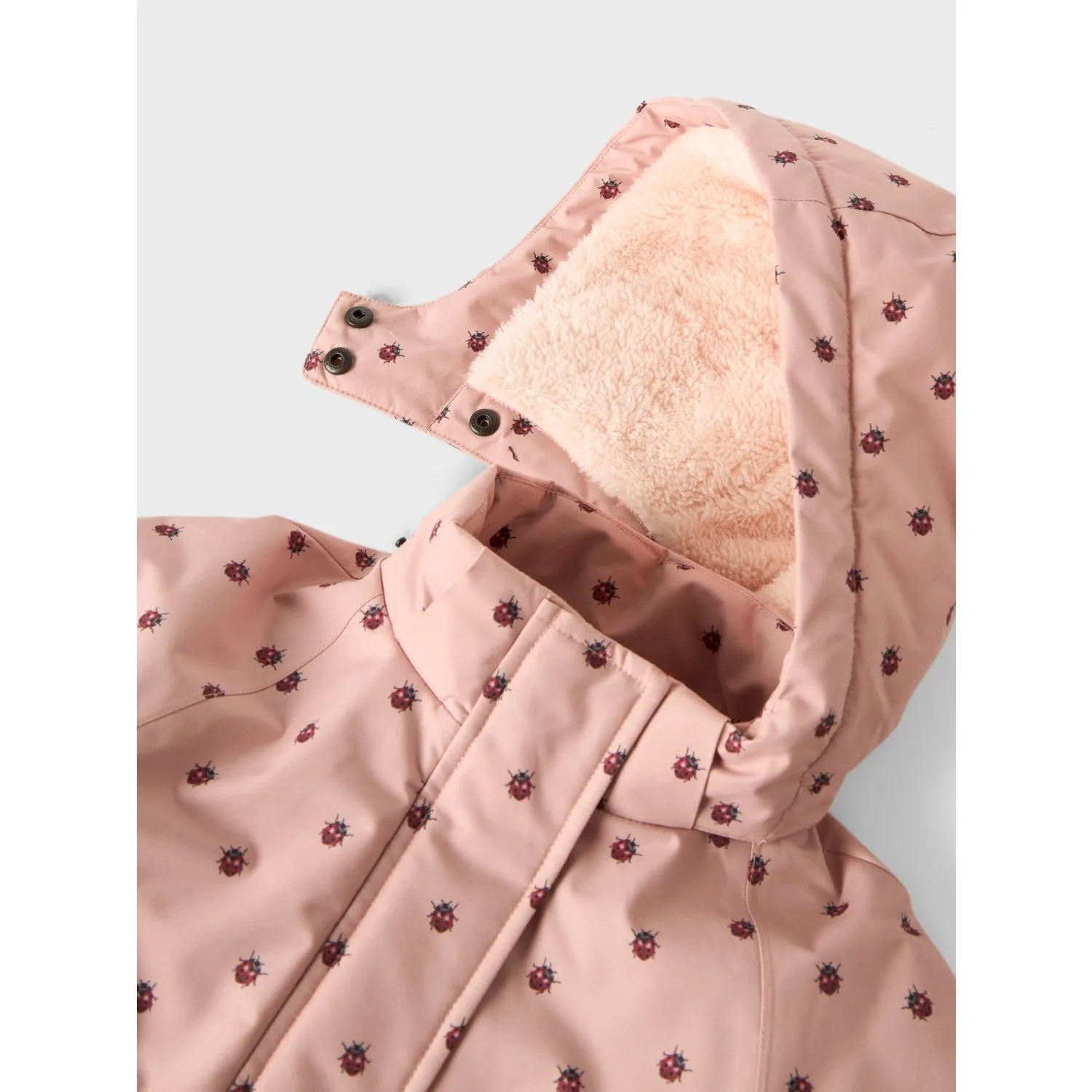 Lil'Atelier Misty Rose Nmflasnow05 Jkt Aop Fo Lil Detect