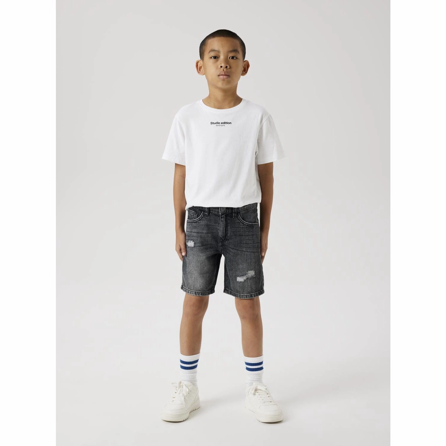 Name It Dark Grey Denim Silas Loose Denim Shorts Noos Soft Layers DIY project