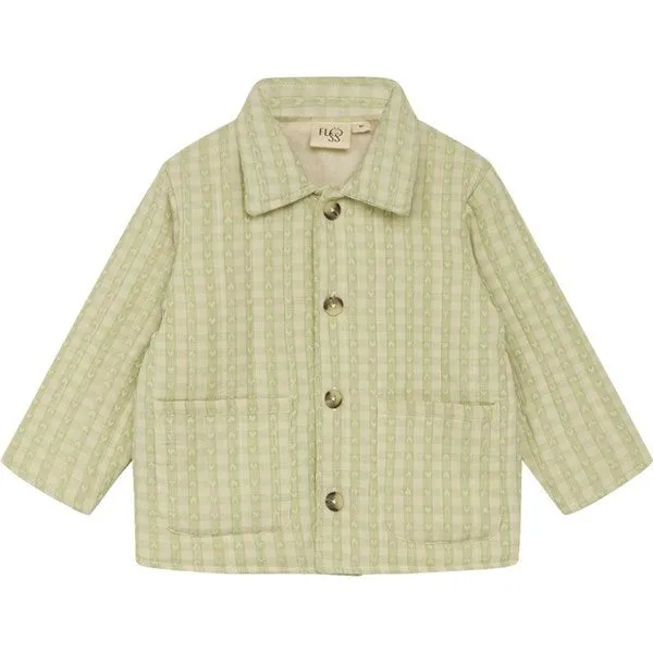 Preserve Fl?ss Stella Jacket Lime Gingham