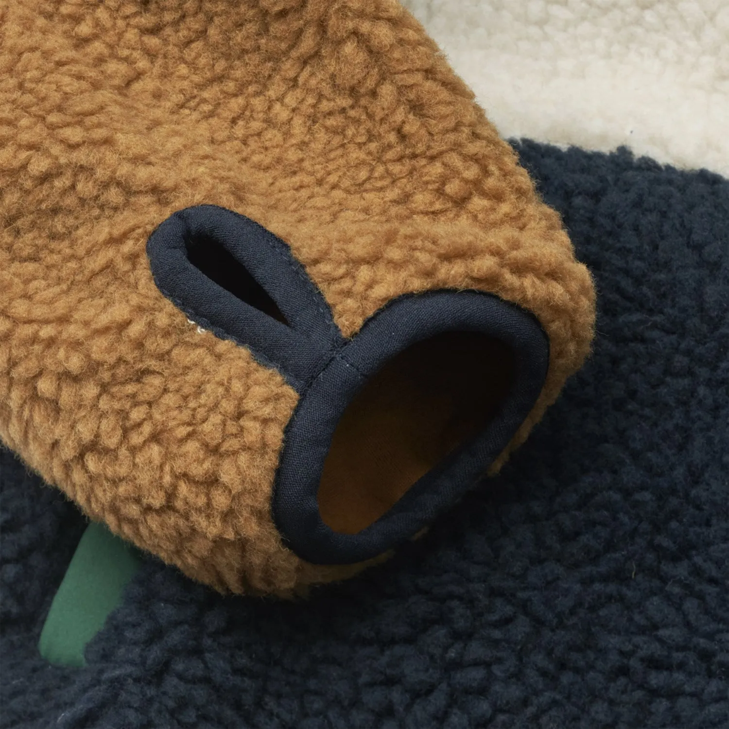 Travel Fit LieWood Classic Navy Multi Mix Nolan Pile Jacket