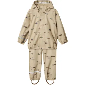 Cycling Street Wear Name It White Pepper Small City Dry10 Rain Set AOP Fo