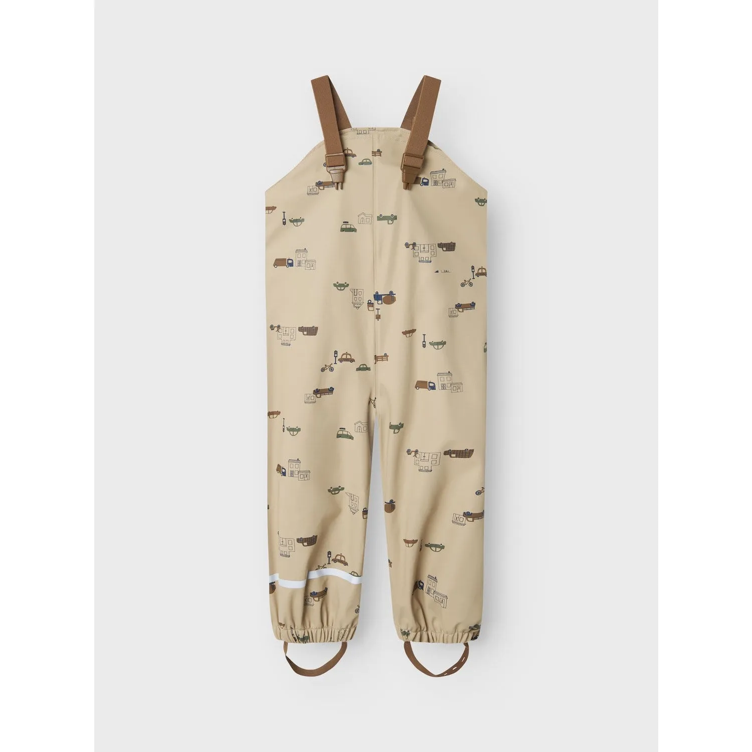 Name It White Pepper Small City Dry10 Rain Set AOP Fo Hiking Trip Resistant Look