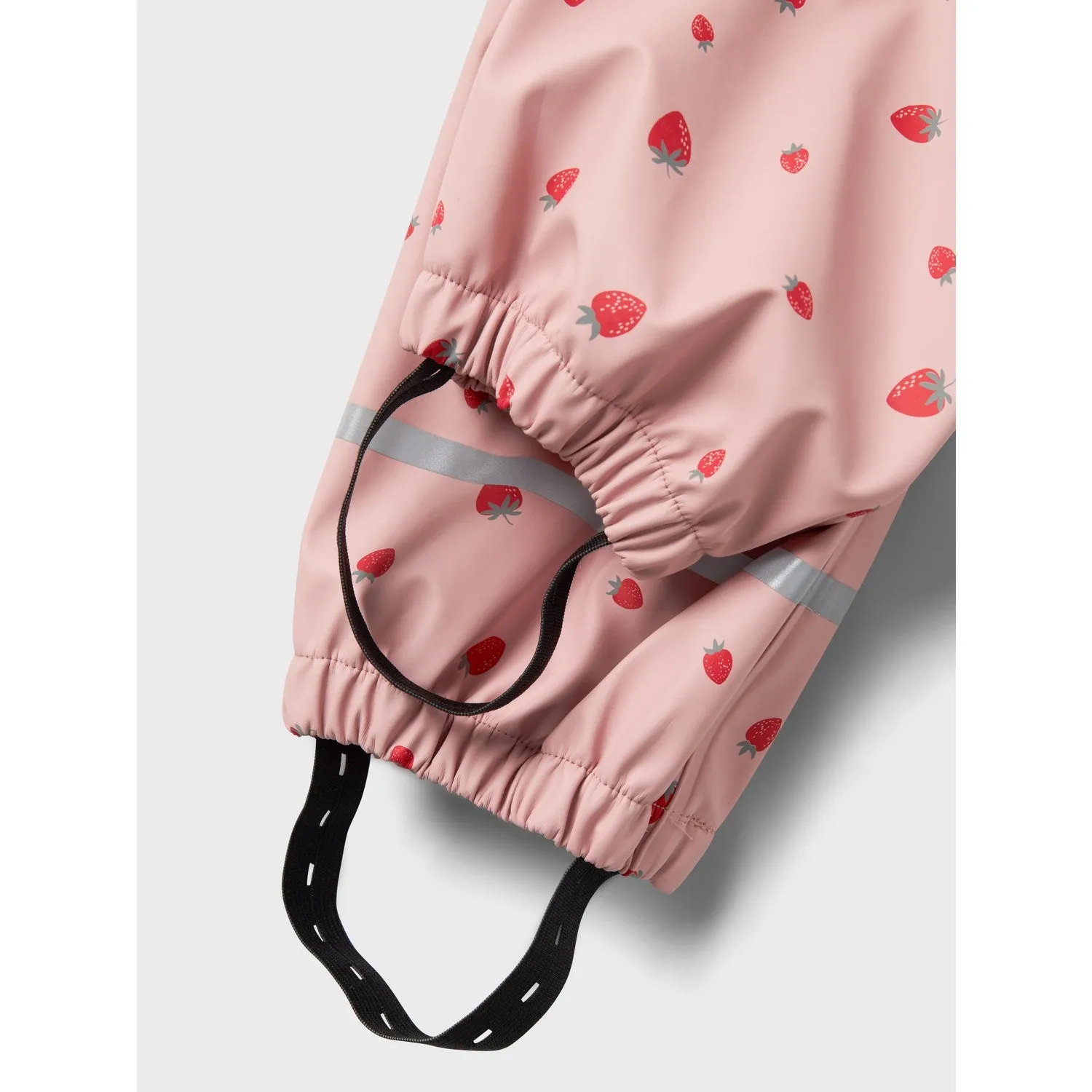 Name It Pale Mauve Strawberry Dry10 Rain Set AOP Fo eco fabric Adventure Fashion