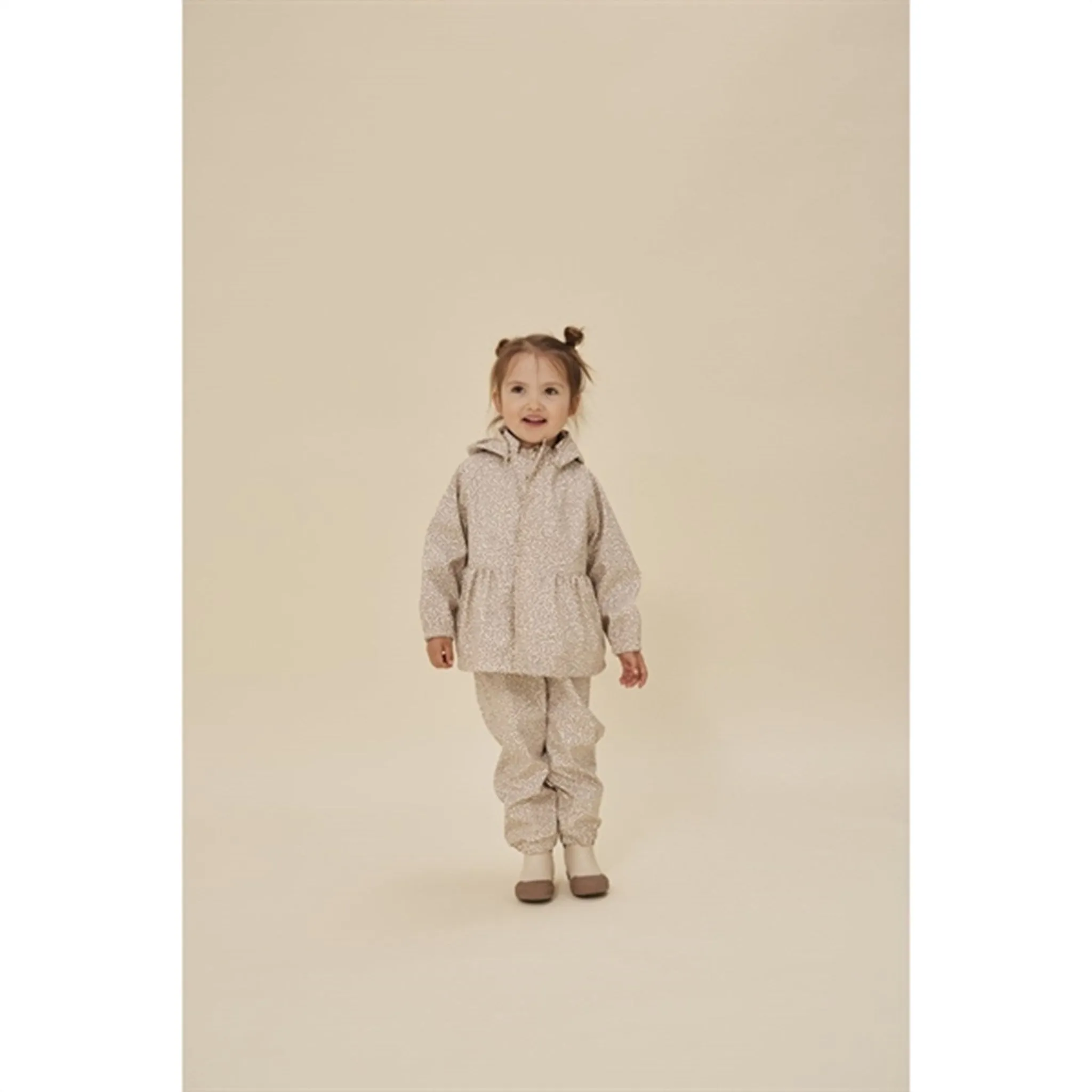 Trekking Day Layer Konges Sl?jd Rain set Palme Milk Tank