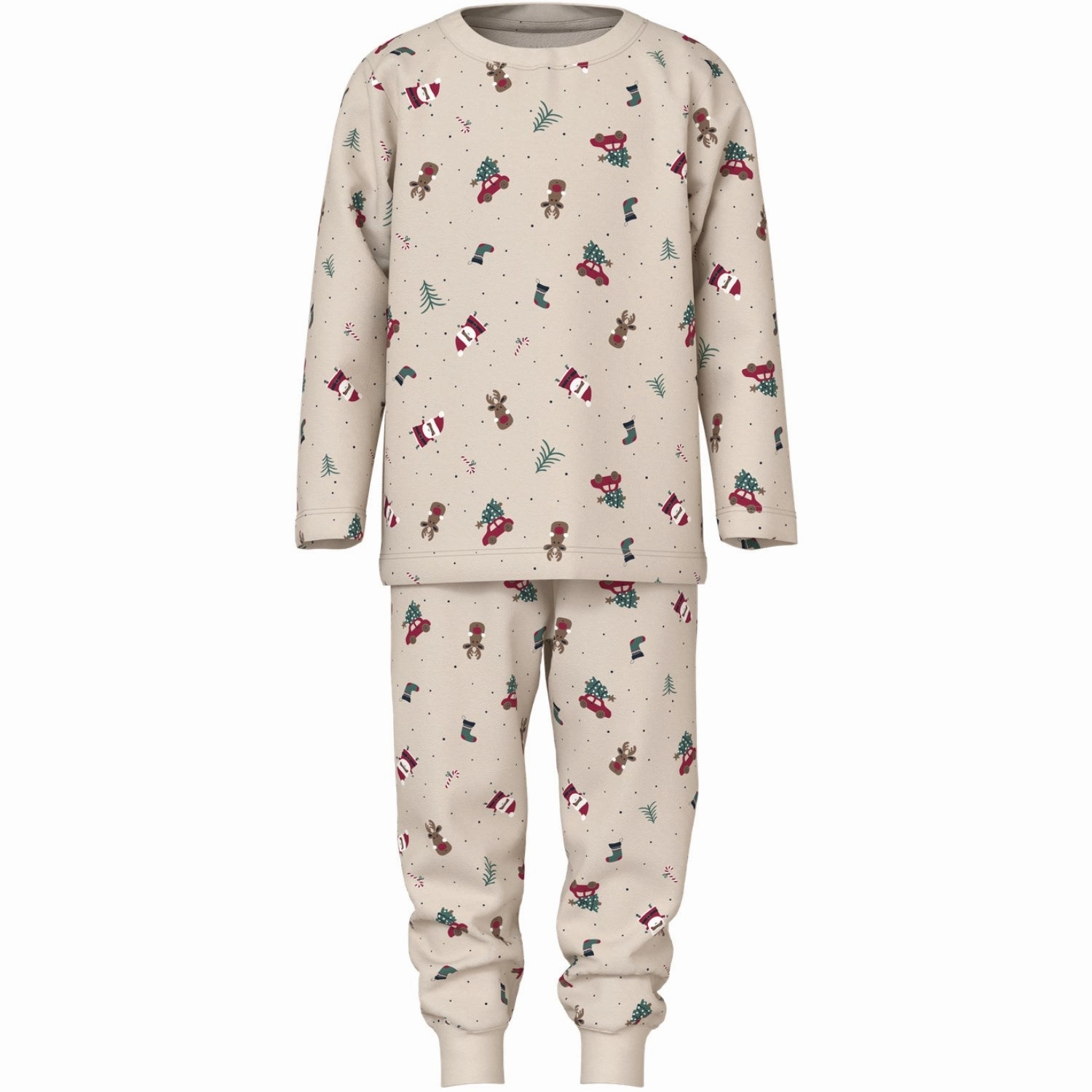 Peaceful Look Name It Whitecap Gray Christmas Elements Vismas Nightset