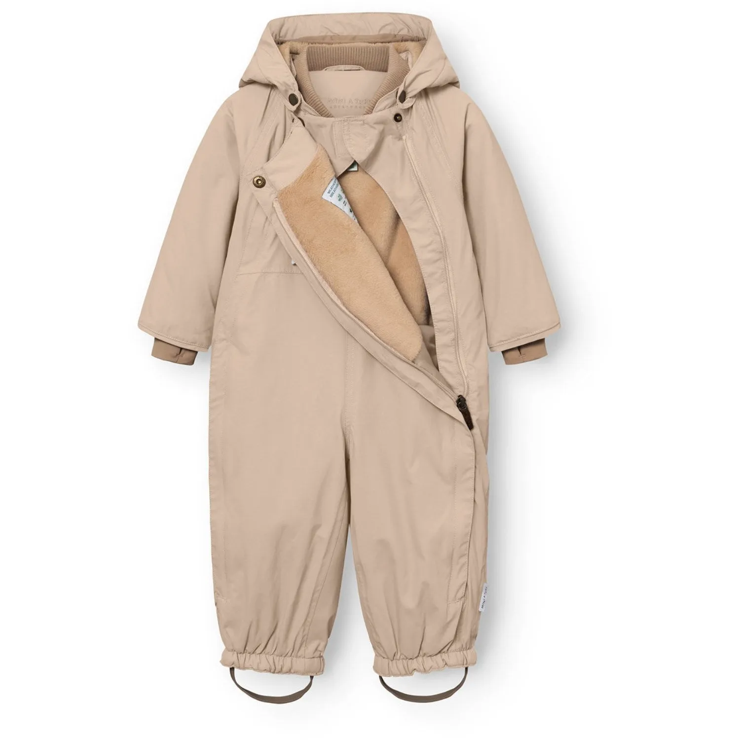 Versatile everyday shirt Mini A ture Savannah Tan Matwisti Fleece Lined Snowsuit. GRS