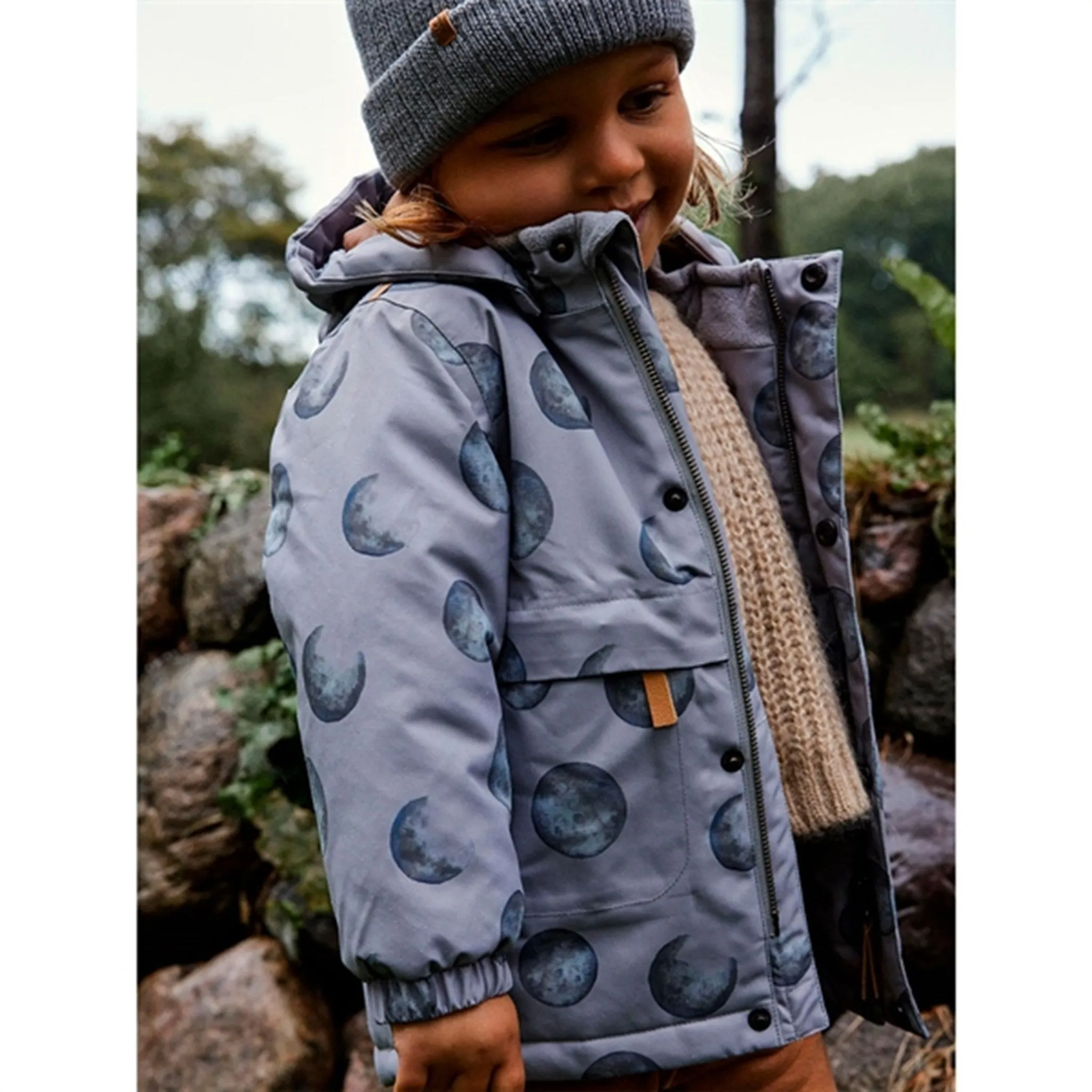 students Patch Lil'Atelier Wet Weather Lasnow Jacket AOP