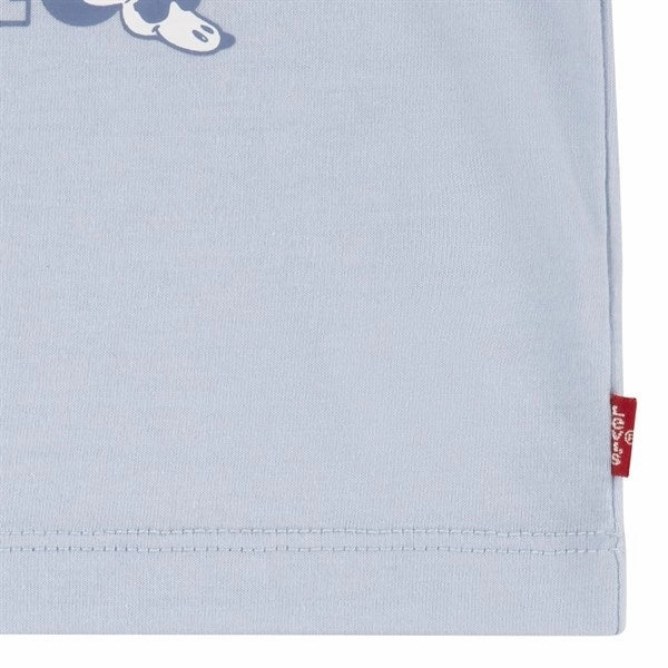 Levi's Critter Stacked T-Shirt And Shorts Niagra Mist TaglessLabeling