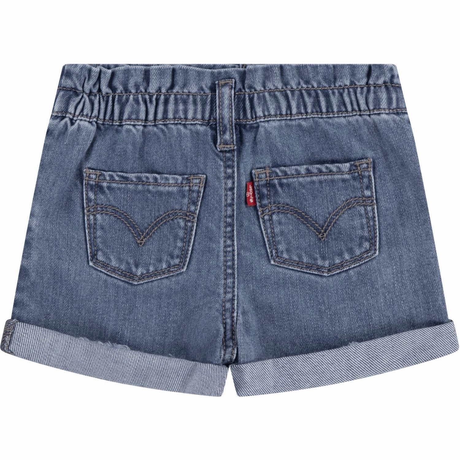 light texture Slip Resistant Inner Grip Levi's Drew Me In Pleat Paper Bag Shorts