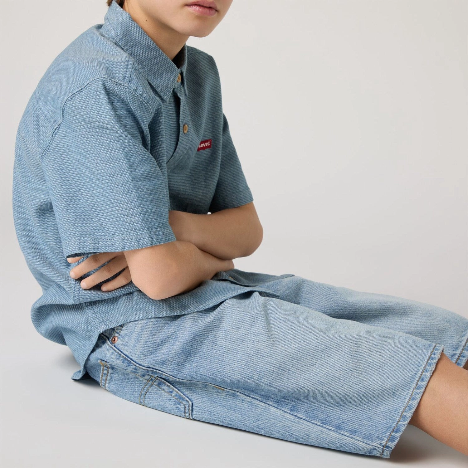 Levi's From Scratch No Destruction Lvb Skate Shorts Outdoor Look Comfortable clothing