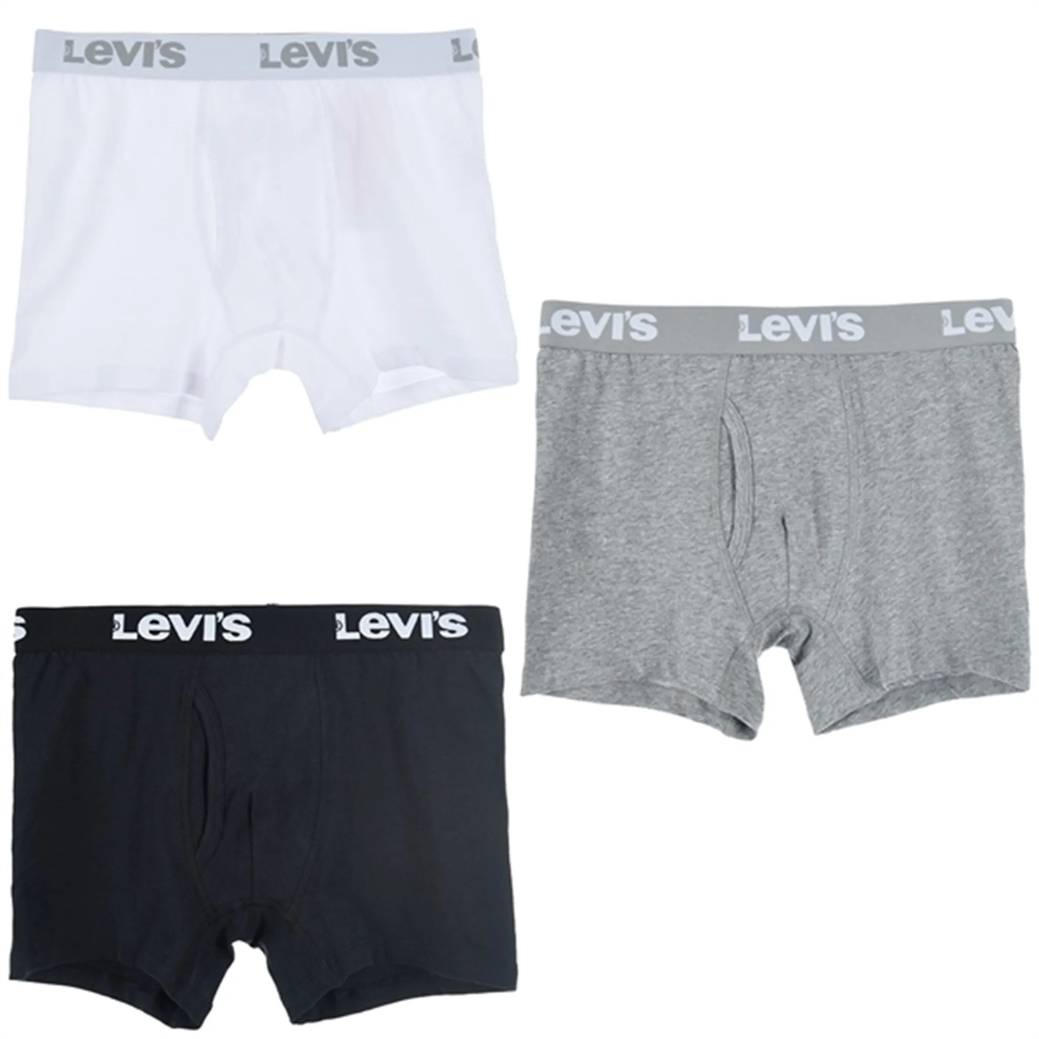 Breath Core Levi's Boxer Shorts 3-Pack White