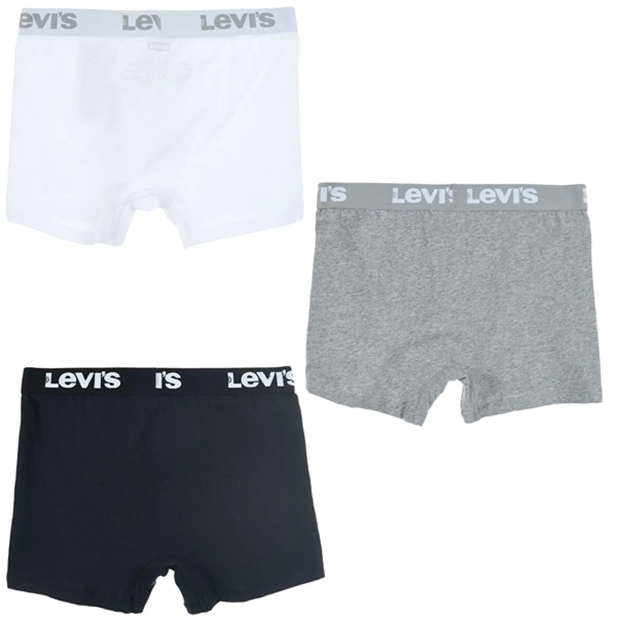 Levi's Boxer Shorts 3-Pack White Sustainable Wear