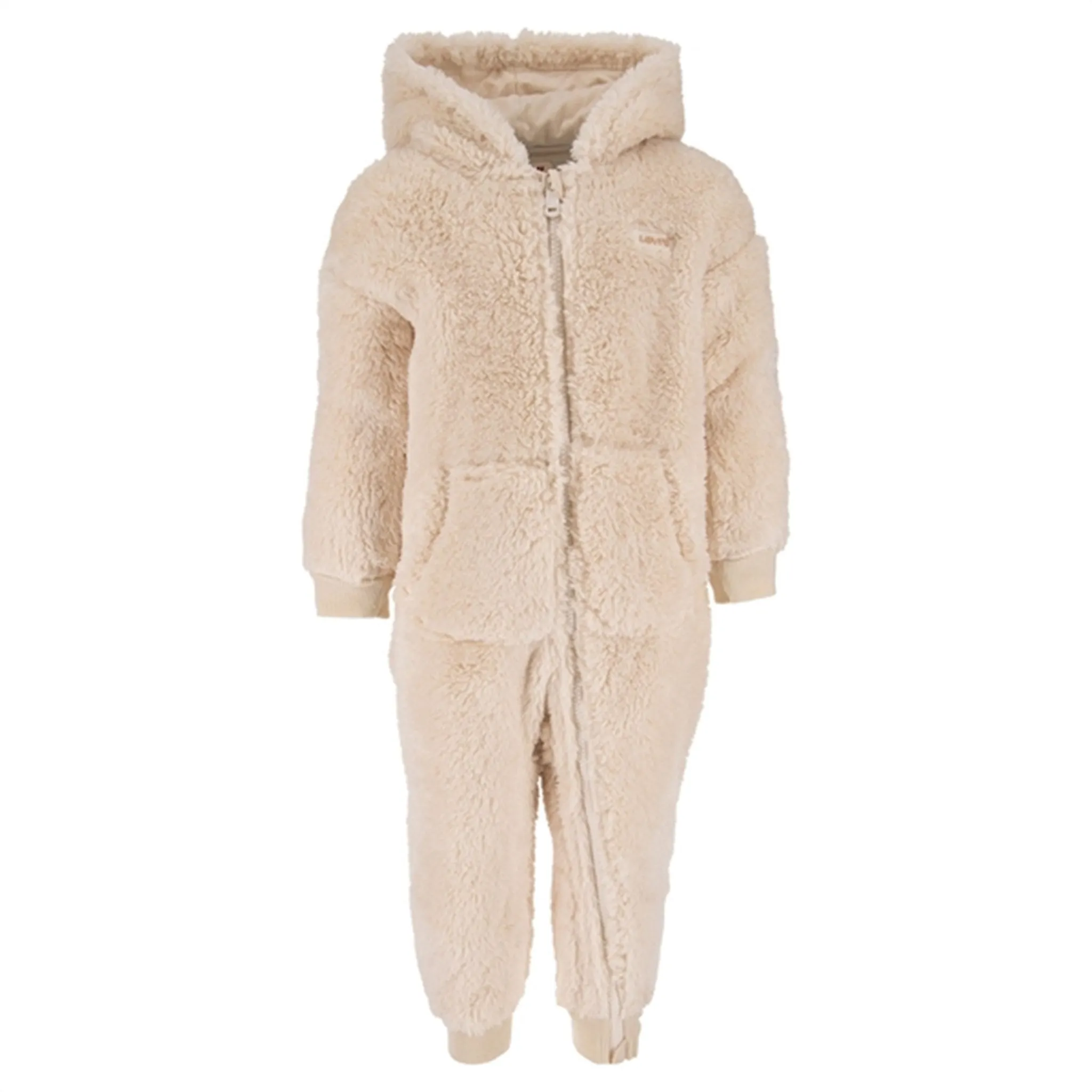 Levi's Sherpa Stroller Suit Antique White Scalloped-Edge