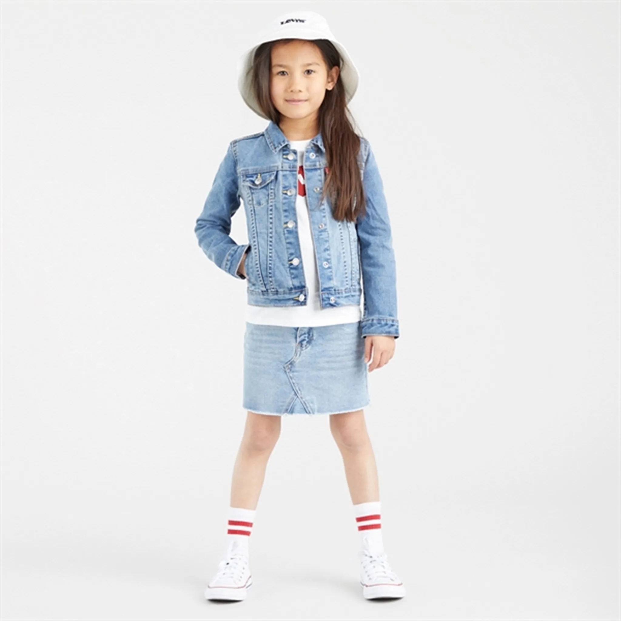 Levi's Trucker Denim Jacket Blue Compact Packability