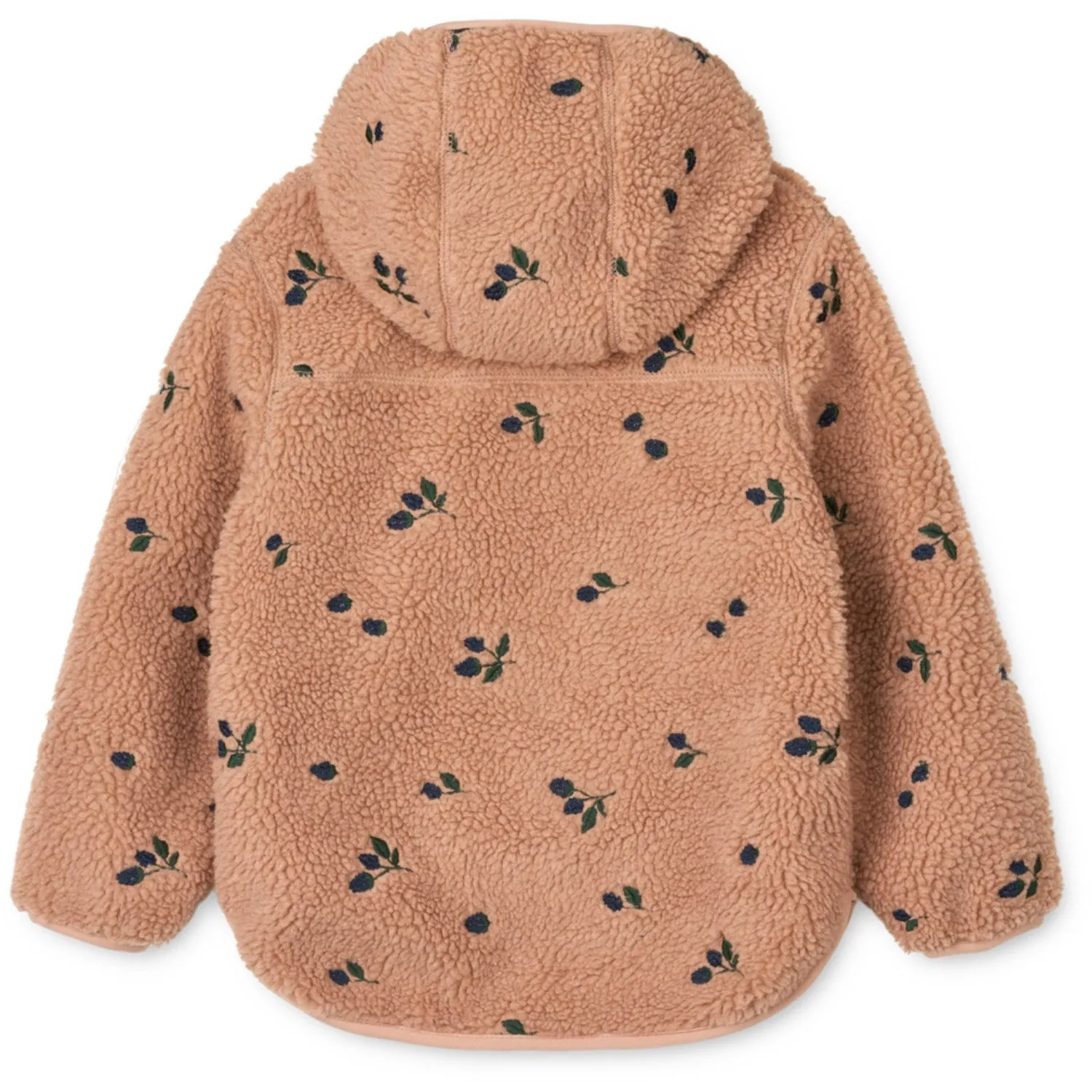 LIEWOOD Berry / Pale Tuscany / Embroidery Mara Pile Jacket Active Layer Winter Gear