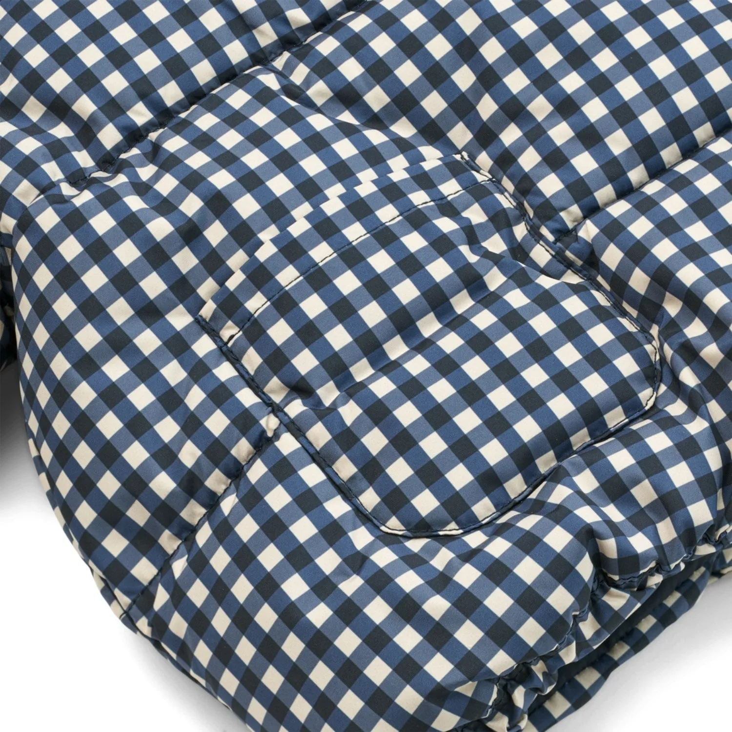 LieWood Check Classic Navy / Dark Sandy Giovanna Jacket foldable Emerging-Brand