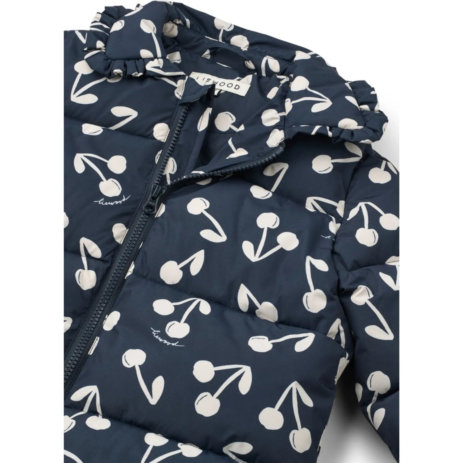 Versatile everyday shirt Practical-Style LIEWOOD Cherry Blossom / Classic Navy Anemone Long Jacket