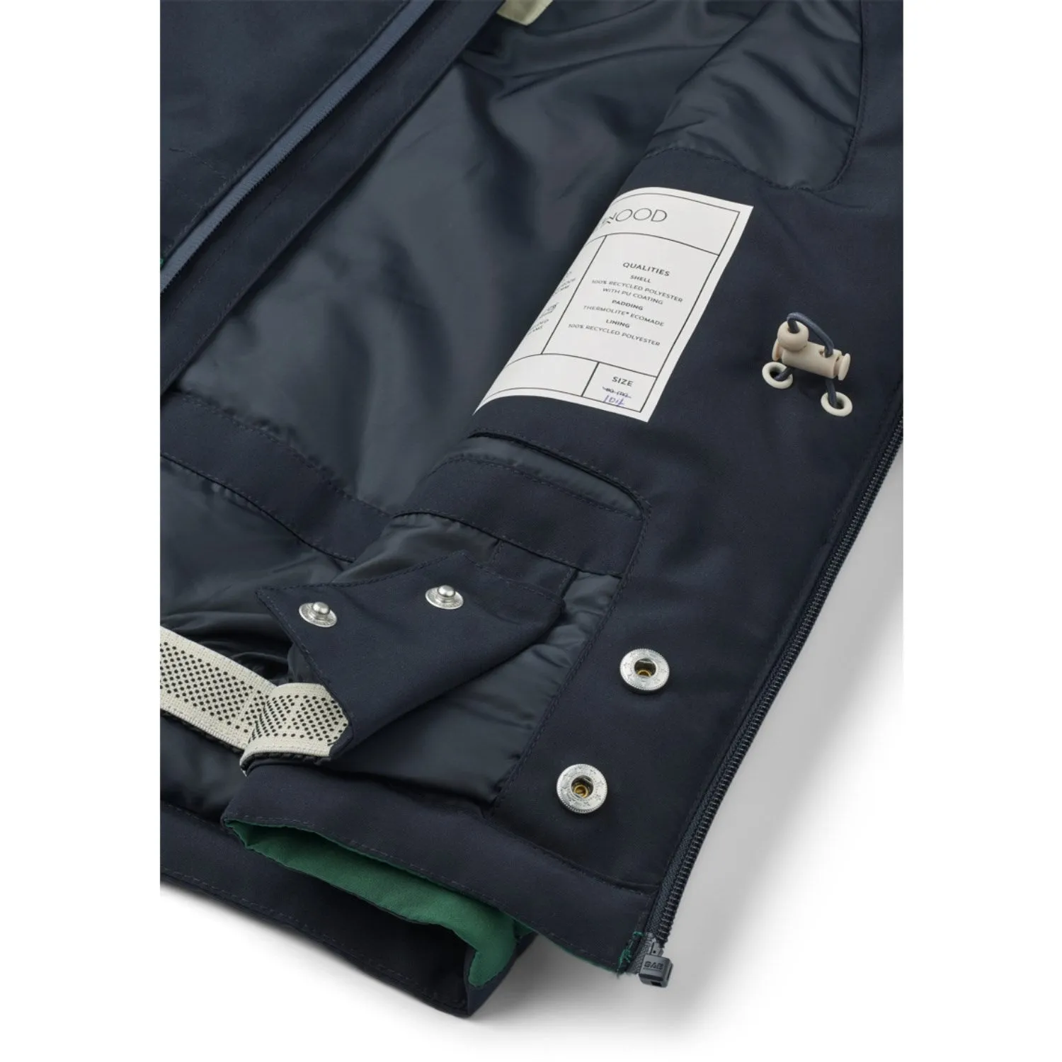 LIEWOOD Classic Navy / Garden Green Kalle Jacket performance day