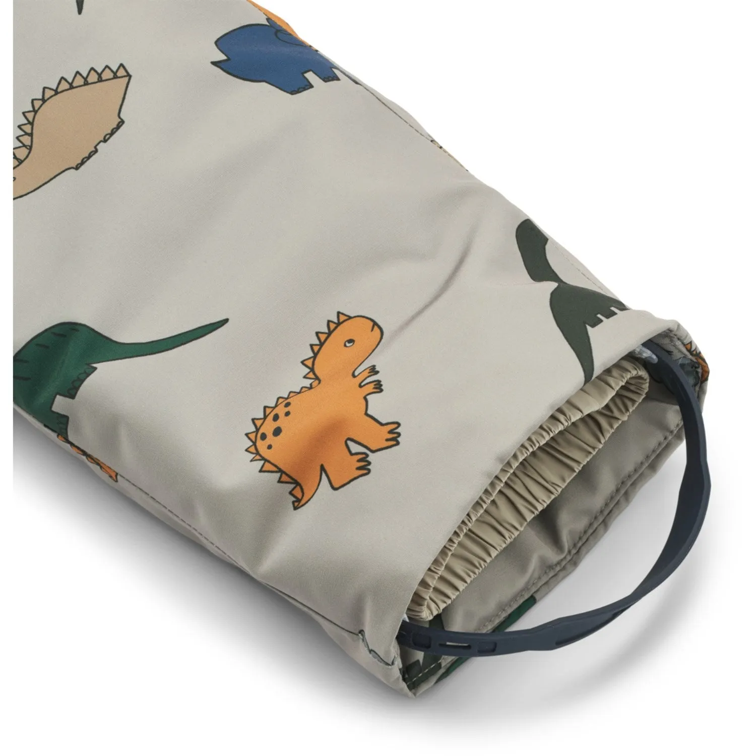 LieWood Dinosaurs / Mist Isa Snowsuit Open-back