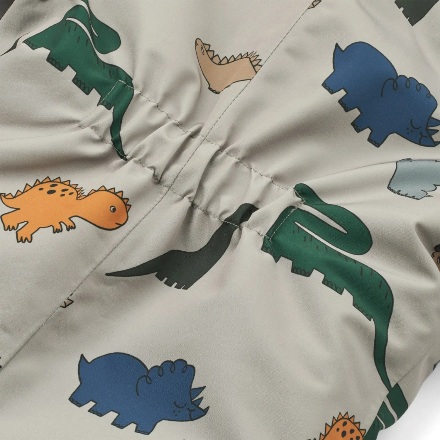 LieWood Dinosaurs / Mist Isa Snowsuit Luxury-Fabric