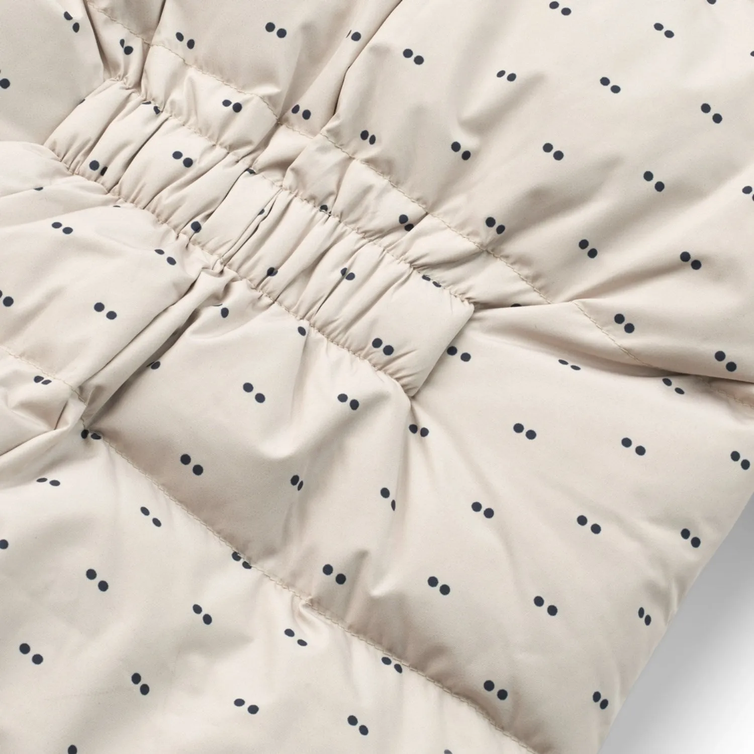 LieWood Double Dot / Silver Lining Sylvie Baby Snowsuit Chain-Detail Cozy button-front blouse