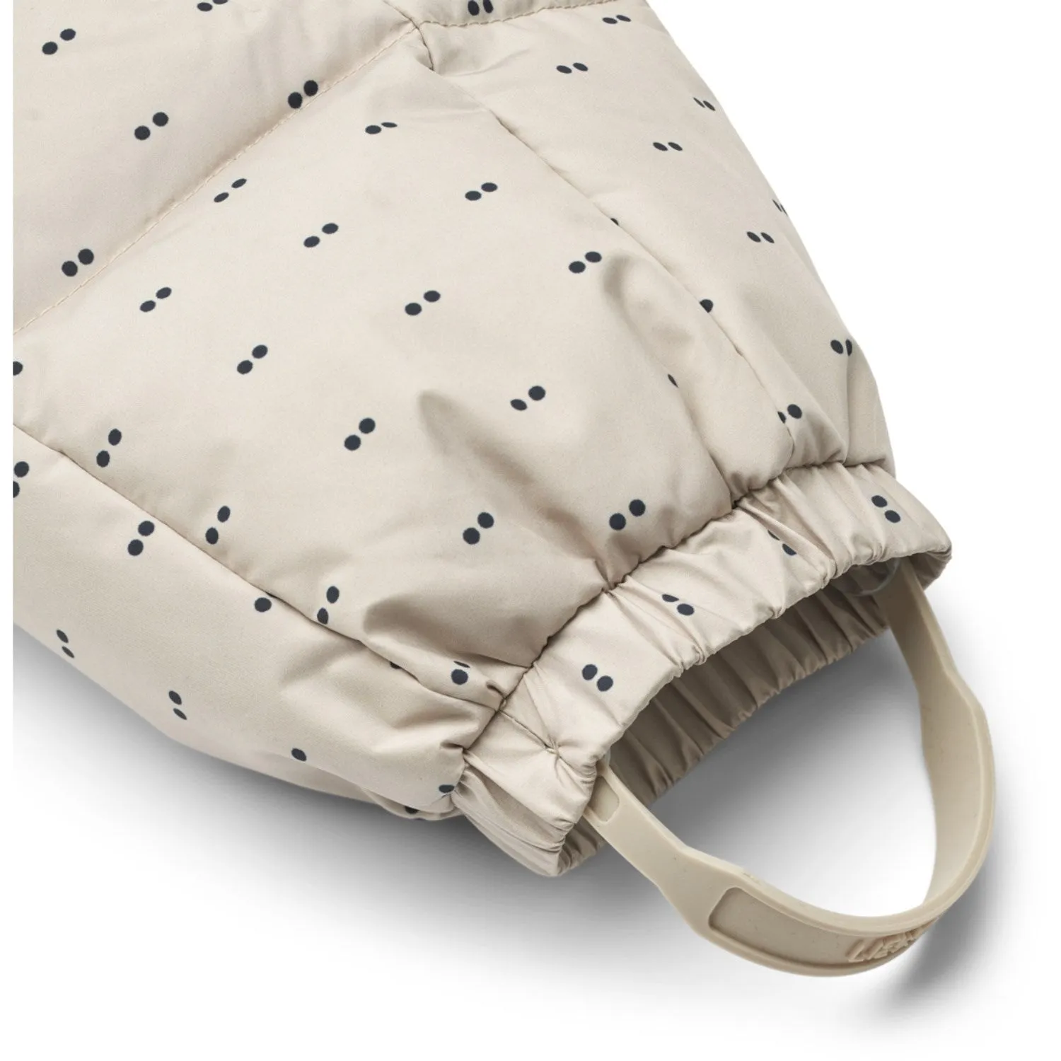 Soft-touch fabric LieWood Double Dot / Silver Lining Sylvie Baby Snowsuit