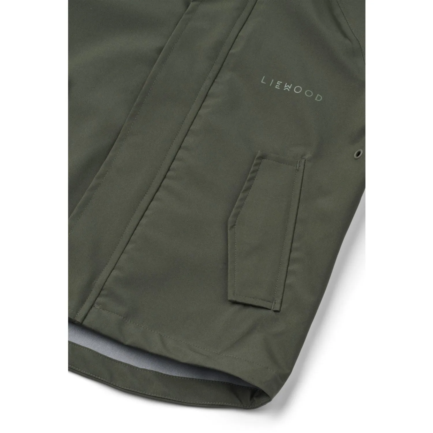 Trail Route Resistant Coating LIEWOOD Hunter Green Pedia Rainwear Set