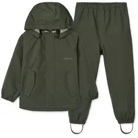 LIEWOOD Hunter Green Pedia Rainwear Set Urban Style