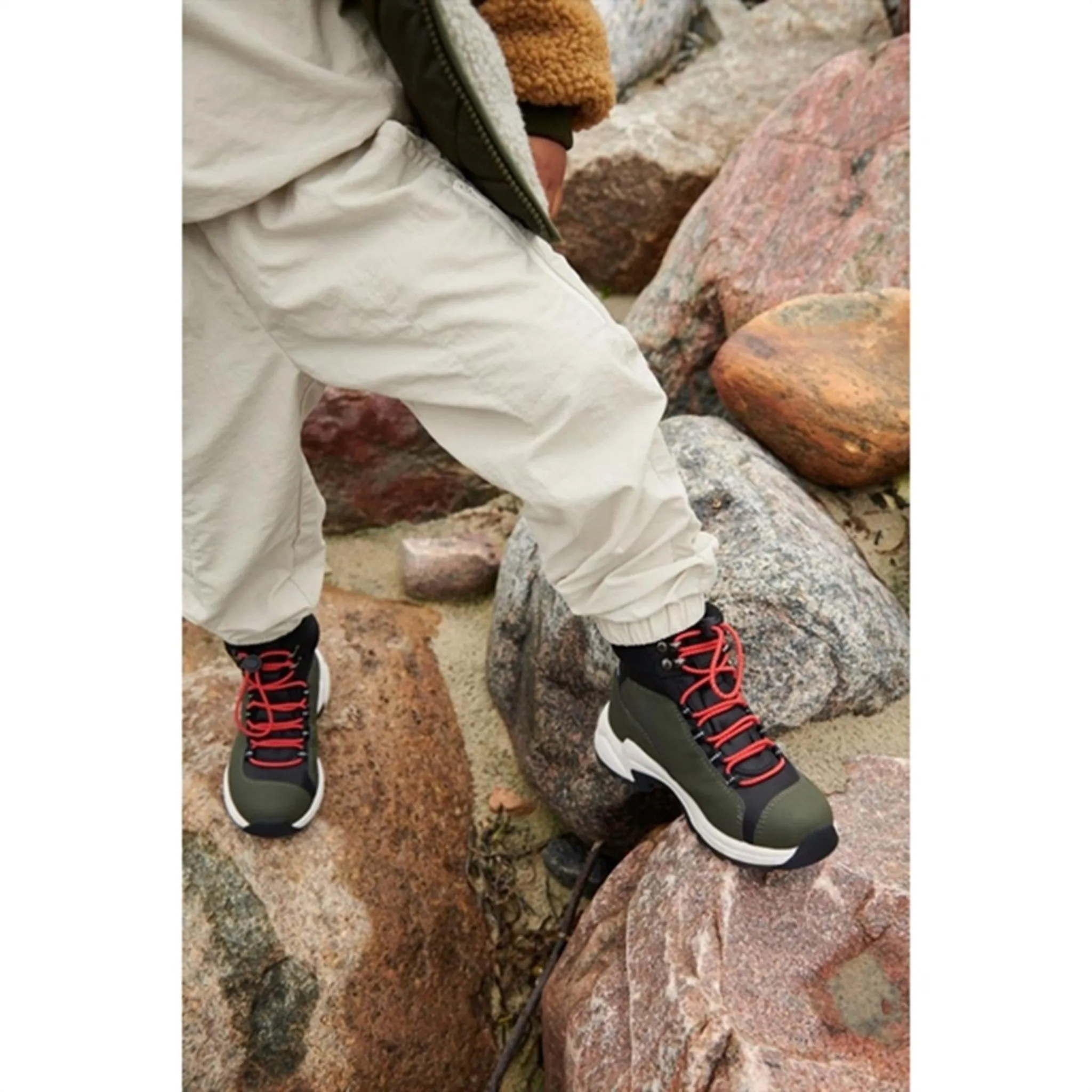 Job Liewood Jackson Reversible Thermo Jacket Army Brown Mix