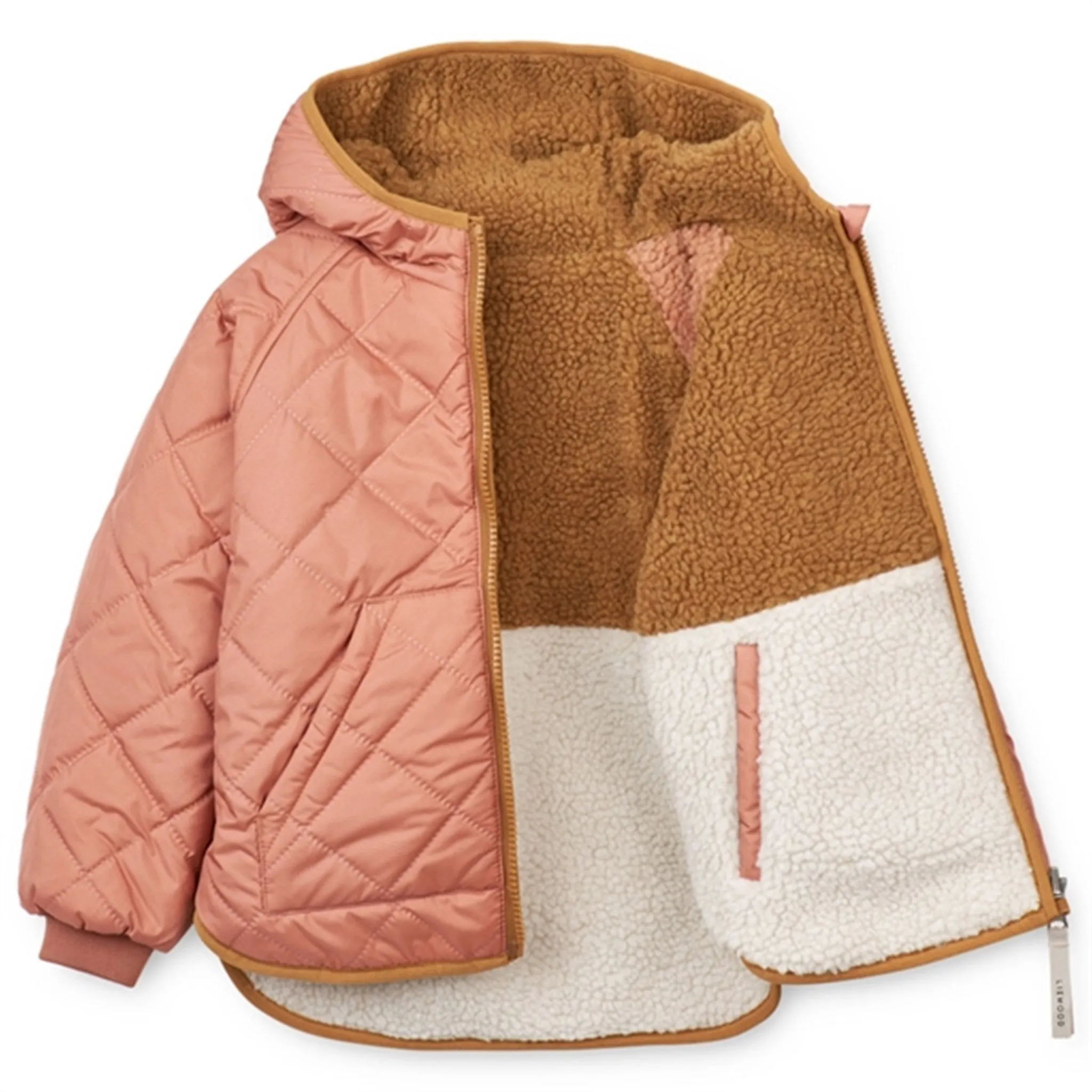 Liewood Jackson Reversible Thermo Jacket Tuscany Rose Mix Child High Density Weave
