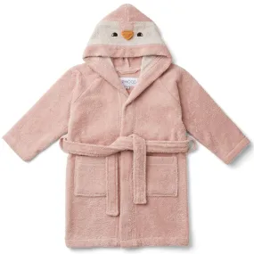 Liewood Lily Bathrobe Penguin Rose Netflix Ready Basic Daily Fit