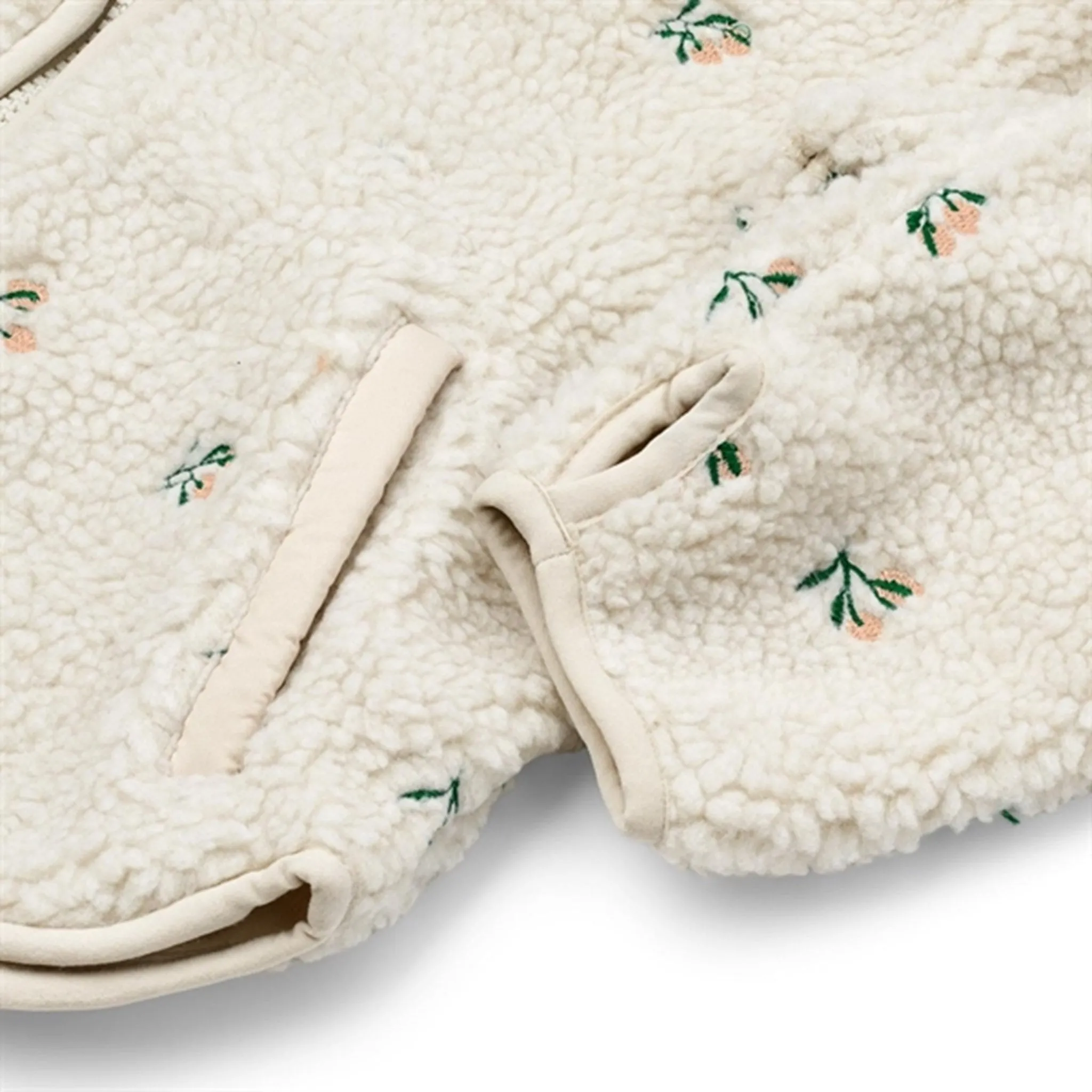 keepsake Liewood Mara Pile Jacket Peach Sandy Embroidery