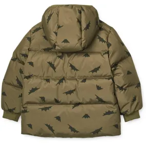 Fashion-Forward Liewood Palle Puffer Down Jacket Bats / Khaki