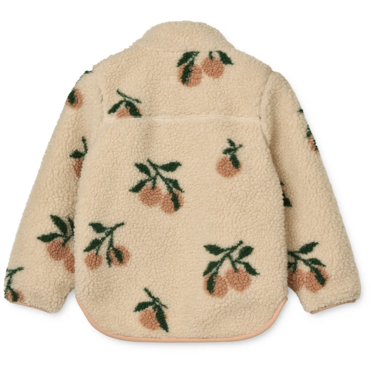 LIEWOOD Peach / Sea Shell Nolan Pile Jacket Evening Stroll