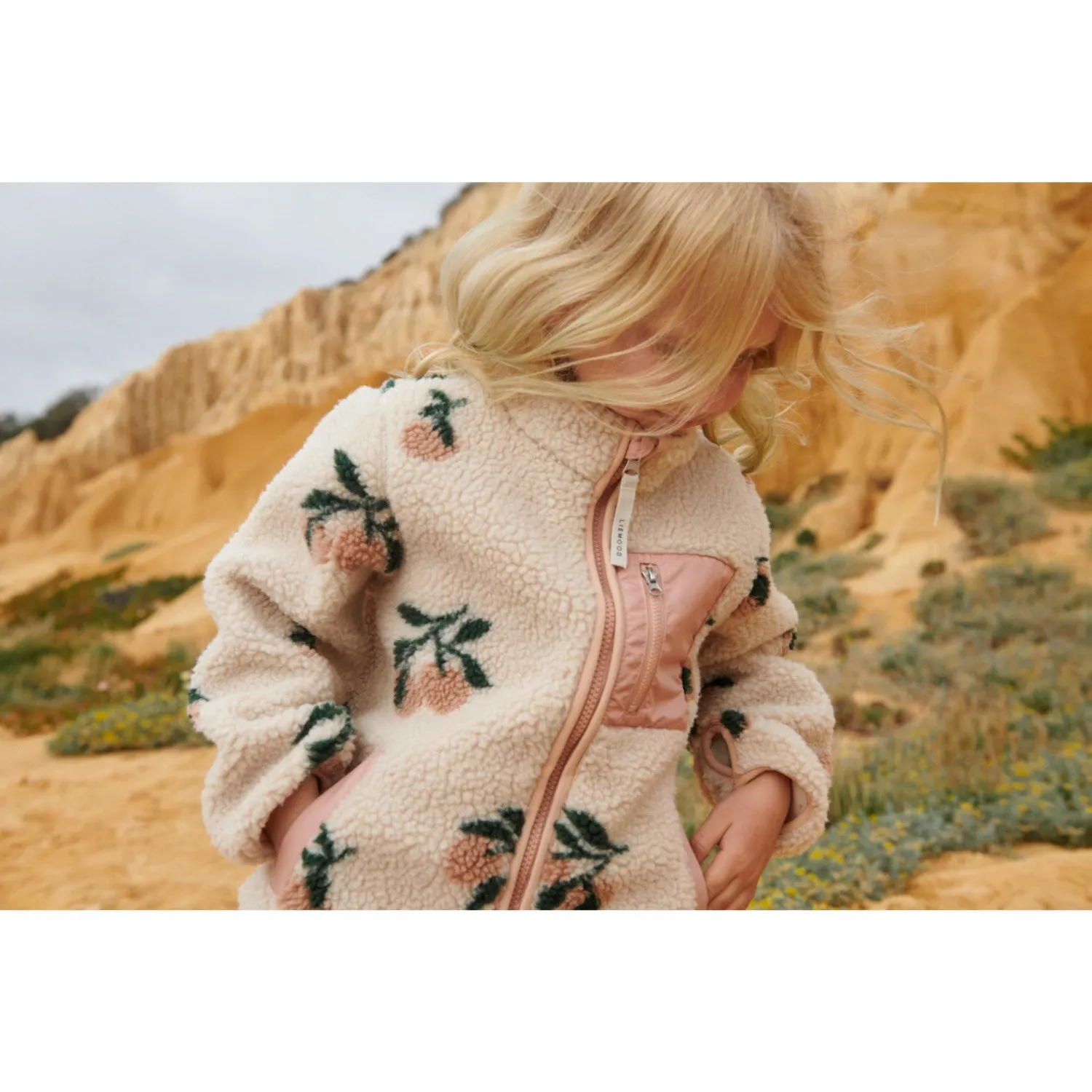 Midweek Chill LIEWOOD Peach / Sea Shell Nolan Pile Jacket