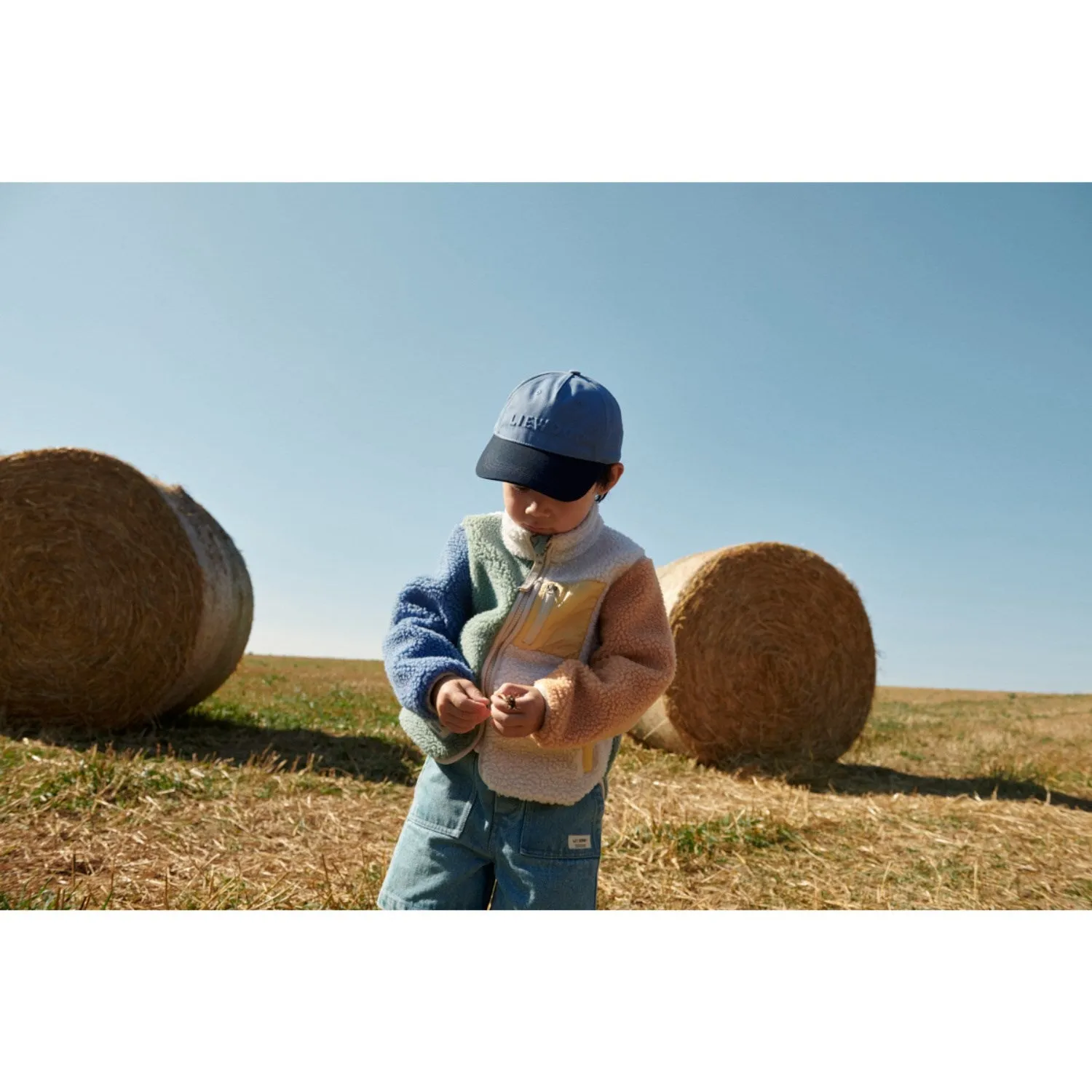 thermal fabric Thermal Support LIEWOOD Peppermint Multi Mix Nolan Pile Jacket