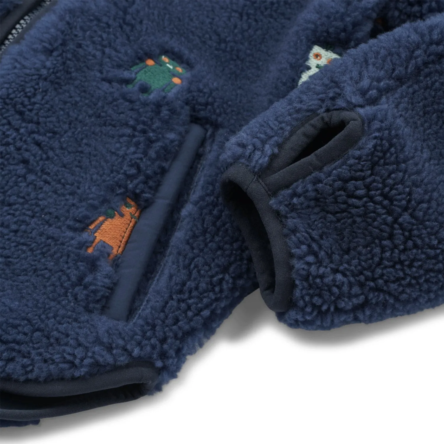 LieWood Robots / Indigo Blue Mara Pile Jacket Sporty Touch