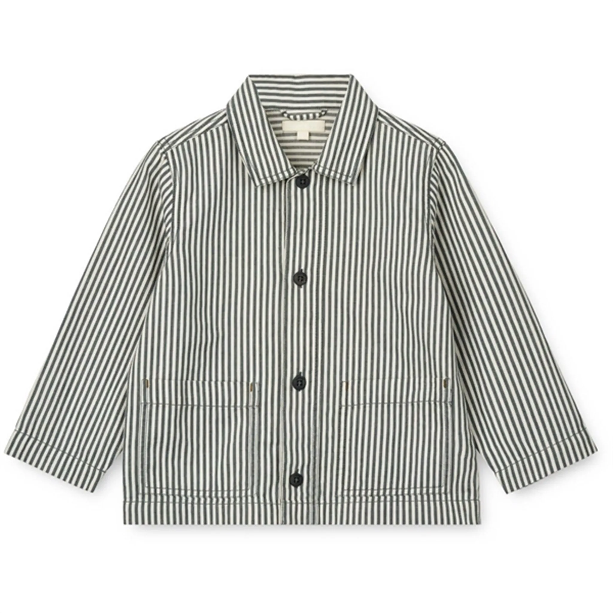 Ventilated Back Panel Liewood Y/D Stripe Whale Blue/Creme De La Creme Bruno Jacket