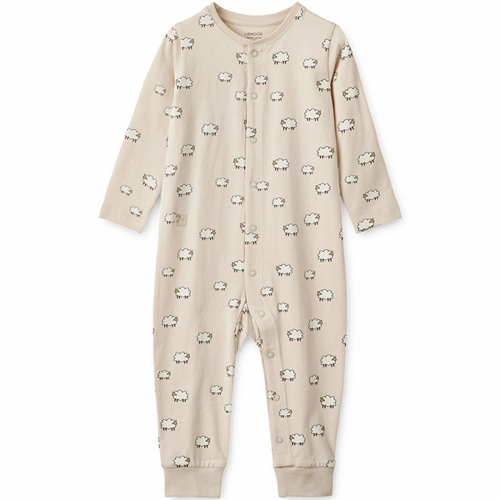 Indoor Classic Luxury Urban Liewood Birk Pyjamas Jumpsuit Sheep / Sandy
