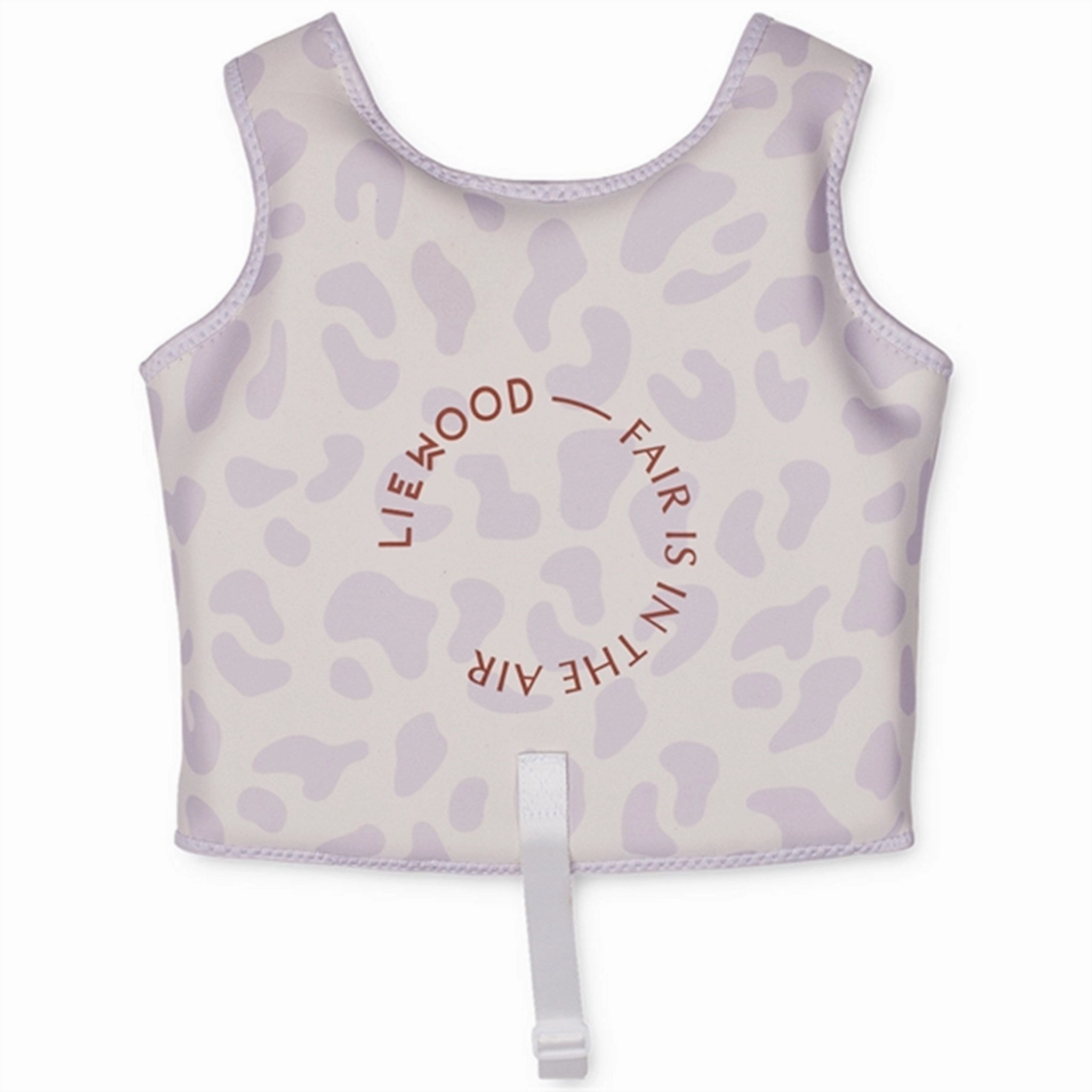 Embellished look Liewood Dove Swim Vest Leo/Misty Lilac