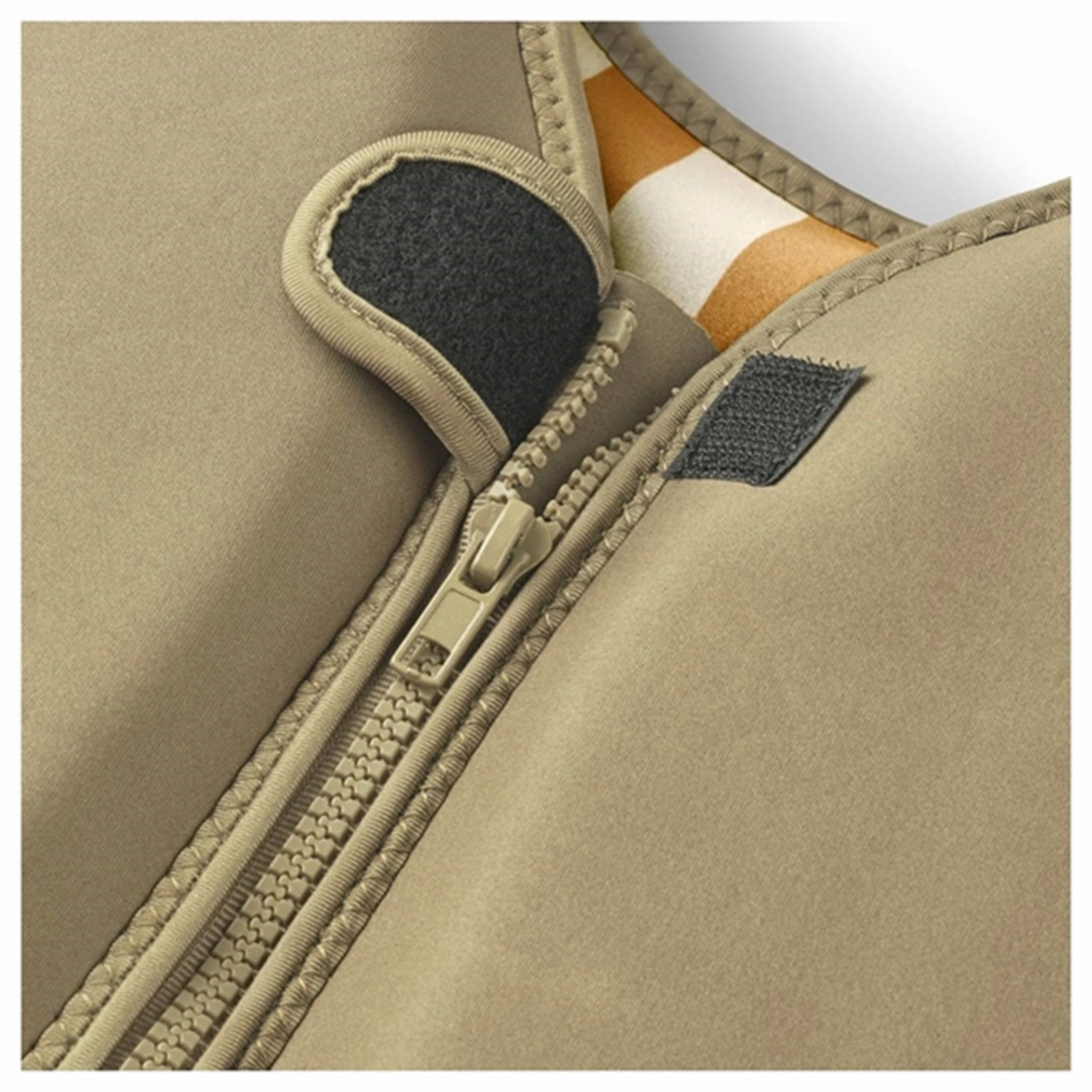 Liewood Dove Swim Vest Oat Multi Mix Cross Back Design Abrasion Resistant Finish