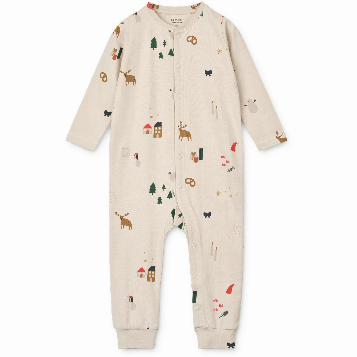 LIEWOOD Holiday / Sandy Birk Printed Pyjamas Jumpsuit gentle touch Non Restrictive Design