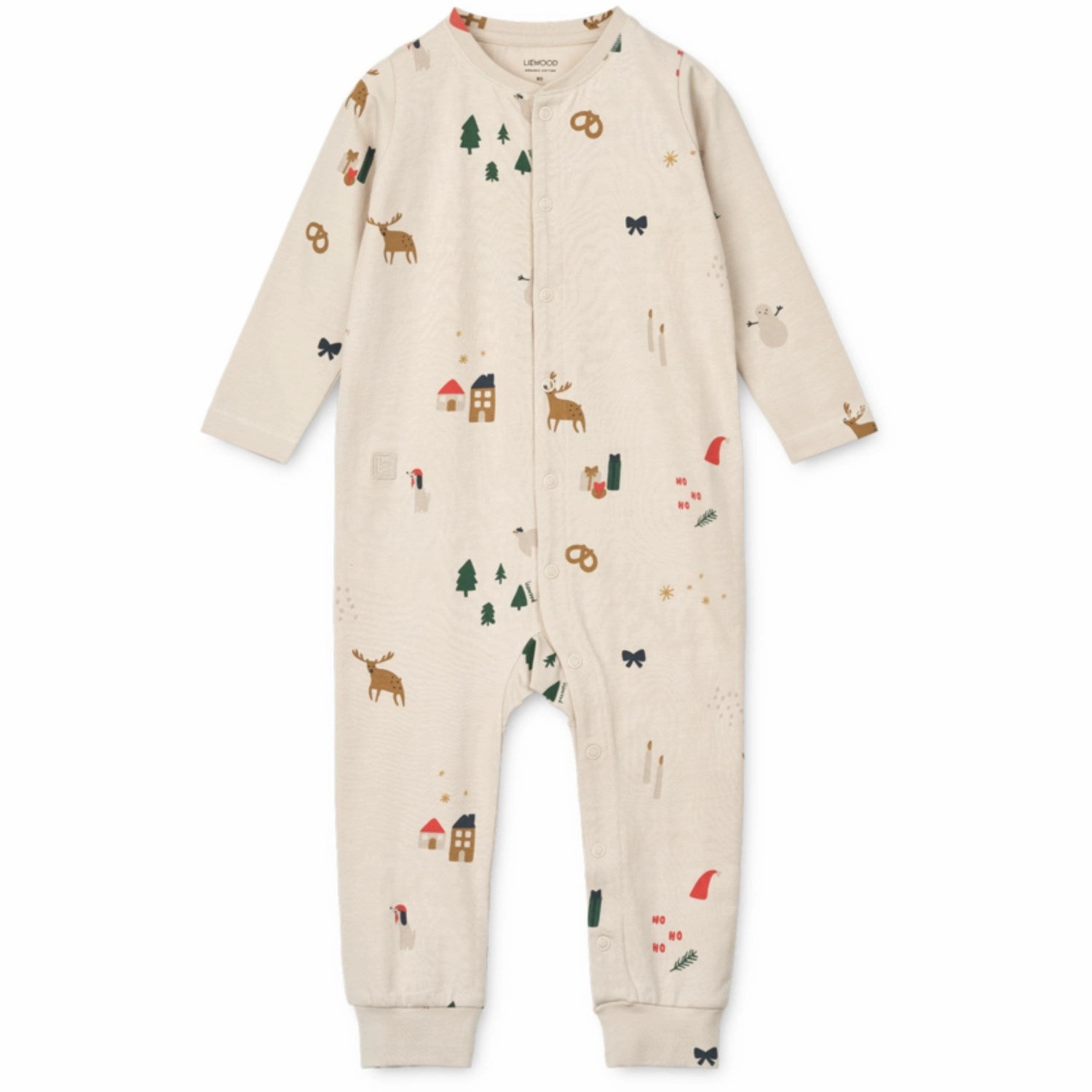 Hot Kids Stylish Slim LieWood Holiday / Sandy Birk Printed Pyjamas Jumpsuit