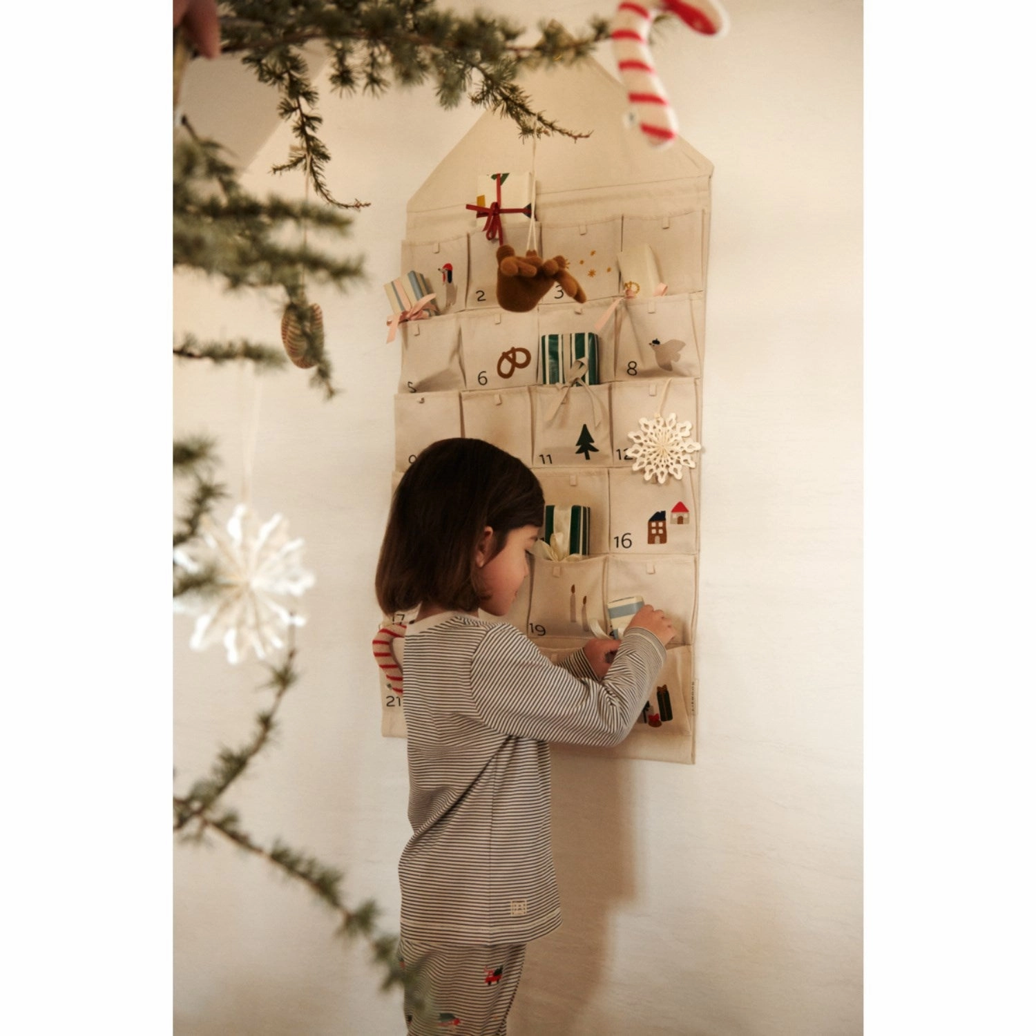 LieWood Holiday Vehicle / Stripe Navy Wilhelm Printed Pyjamas Set Understated Daily Layer Stay Indoors Fit